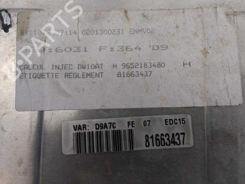 Engine control unit (ECU) PEUGEOT 406 (8B) 2.0 HDI 90 | BP5642619M57 
