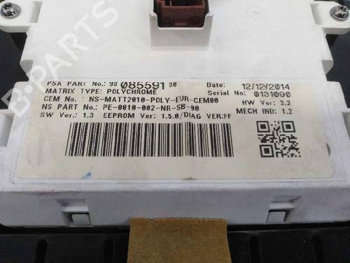 Instrument cluster CITROËN DS4 (NX_)  | BP5847608C47 