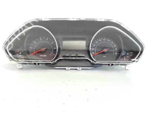 Used Instrument cluster PEUGEOT 208 I (CA_, CC_) 1.2 VTI 82 (82 hp) 2587606