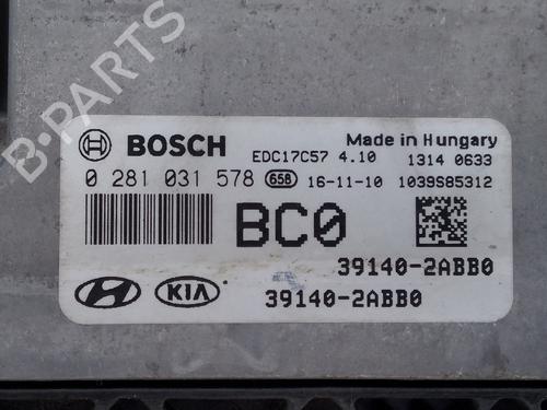 Engine control unit (ECU) HYUNDAI i30 (GD) 1.4 CRDi | BP15686886M57 