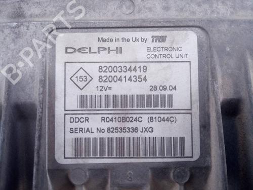 Engine control unit (ECU) RENAULT SCÉNIC II (JM0/1_)  | BP12495442M57 