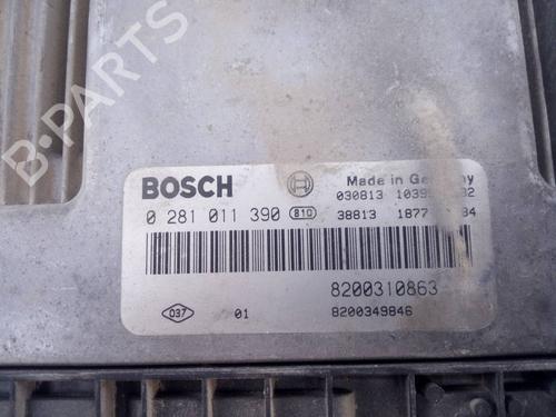 Engine control unit (ECU) RENAULT SCÉNIC II (JM0/1_)  | BP13313816M57 