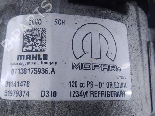 AC compressor JEEP COMPASS (MP, M6, MV, M7) 1.4 MultiAir | BP33758501M34  - Image 5