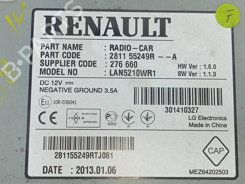 Electronic module RENAULT CLIO IV (BH_) 1.5 dCi 90 | BP16749848M83 
