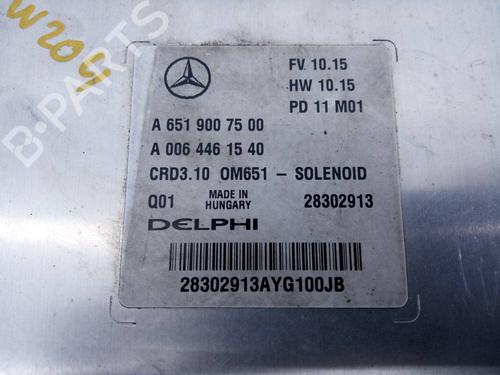 Engine control unit (ECU) MERCEDES-BENZ C-CLASS (W204)  | BP7626646M57 