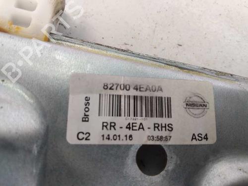 Vindusheismekanisme høyre bak NISSAN QASHQAI II SUV (J11, J11_) 1.5 dCi | BP6001885C25 
