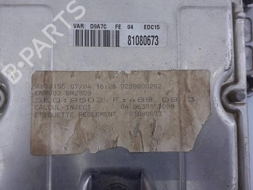 Engine control unit (ECU) PEUGEOT 406 (8B) 2.0 HDI 110 | BP9223911M57 