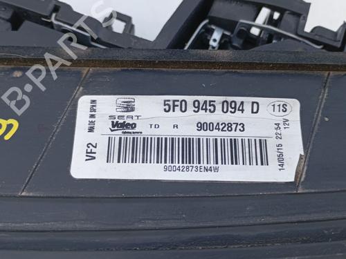 Right tailgate light SEAT LEON (5F1) 1.6 TDI | BP39955465C80 - Image 5
