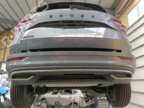 Used Rear bumper SKODA KAROQ (NU7, ND7) 1.5 TSI (150 hp) 28167691