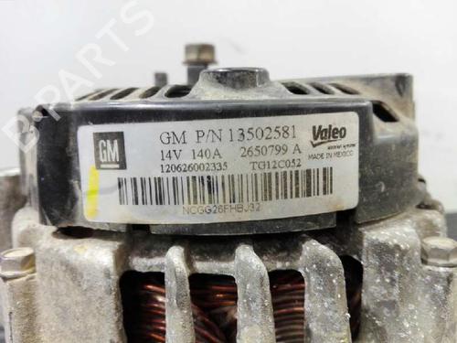 Alternator OPEL INSIGNIA A Sports Tourer (G09)  | BP3149099M7 