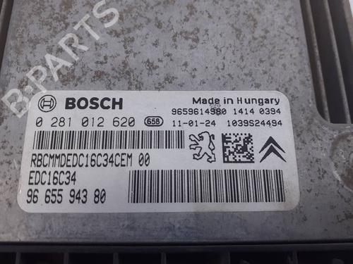 Engine control unit (ECU) CITROËN BERLINGO Box Body/MPV (B9) 1.6 HDi 90 16V | BP8502894M57 