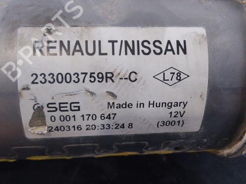 Starter RENAULT EXPRESS Box Body/MPV 1.5 Blue dCi 75 (F6AA) | BP33695257M8 - Image 4