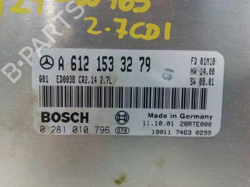 Engine control unit (ECU) MERCEDES-BENZ M-CLASS (W163)  | BP1767938M57 