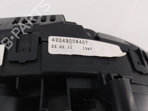 Instrument cluster MERCEDES-BENZ C-CLASS (W204)  | BP9814250C47 