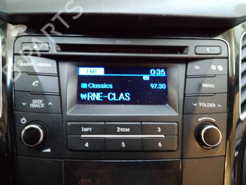Used Radio HYUNDAI i40 I (VF) [2012-2019]  10729721