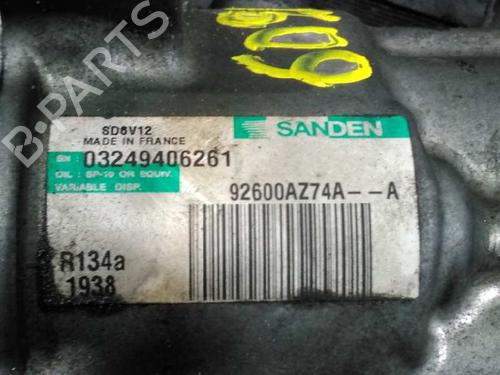 AC compressor NISSAN JUKE (F15) 1.5 dCi | BP4159166M34 