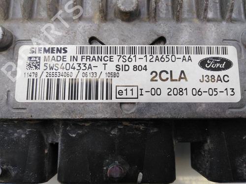Engine control unit (ECU) FORD FIESTA V (JH_, JD_) 1.4 TDCi | BP7664958M57 