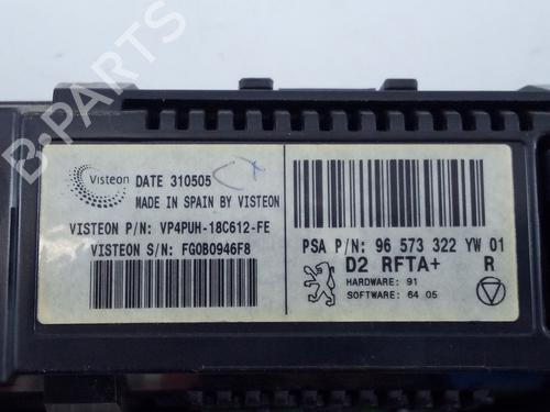 Climate control PEUGEOT 407 SW (6E_, 6D_) 2.0 | BP15827183I5 