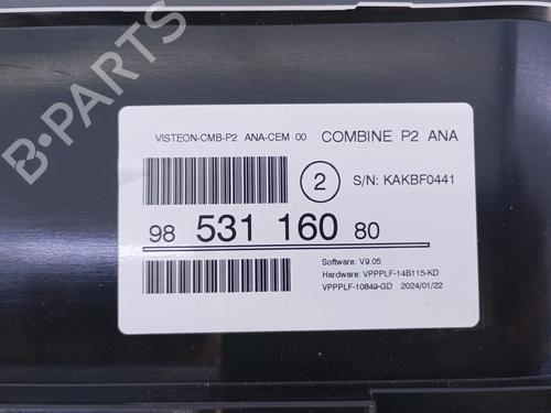 Instrument cluster PEUGEOT 208 II (UB_, UP_, UW_, UJ_) 1.2 PureTech 75 | BP26493011C47 