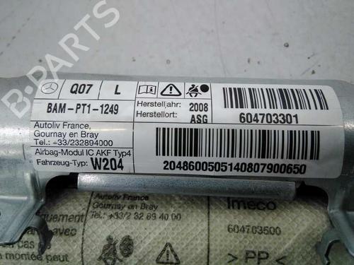 Left curtain airbag MERCEDES-BENZ C-CLASS (W204)  | BP5061136C11 
