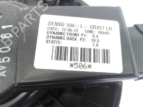 Heater blower motor HONDA CR-V III (RE_) 2.2 i-DTEC 4WD (RE6) | BP14059019M62 