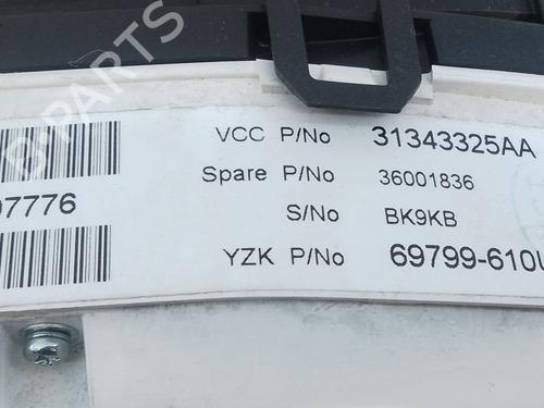 Instrument cluster VOLVO XC60 I SUV (156) D5 AWD | BP30589460C47 