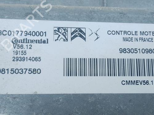 Engine control unit (ECU) CITROËN C3 III (SX) 1.2 PURETECH 82 | BP31210026M57