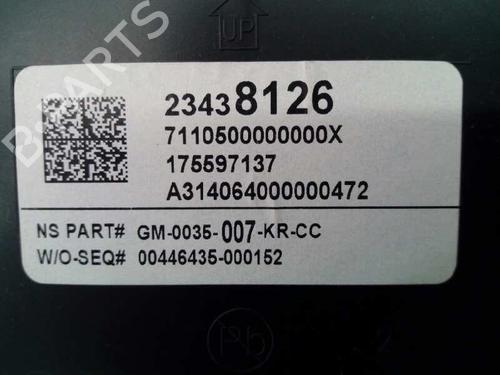 Instrument cluster OPEL INSIGNIA A (G09) 2.0 CDTI (68) | BP4738465C47 