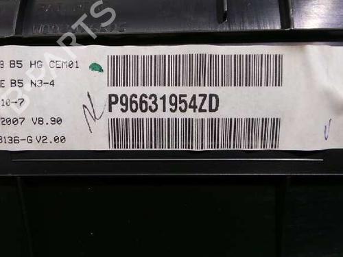Instrument cluster CITROËN C4 Coupe (LA_) 1.6 HDi | BP1163593C47 