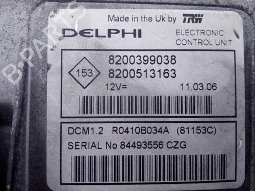 Engine control unit (ECU) RENAULT CLIO III (BR0/1, CR0/1) 1.5 dCi (BR17, CR17) | BP11924527M57 