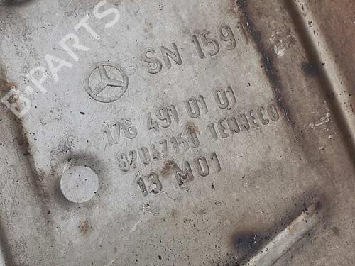 Exhaust system MERCEDES-BENZ A-CLASS (W176) A 180 CDI (176.000) | BP24395121M121 