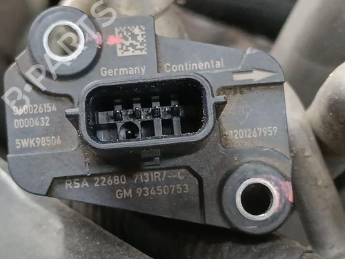 Luftmassemåler RENAULT KADJAR (HA_, HL_) 1.6 dCi 130 (HLA4) (130 hp) 32081667