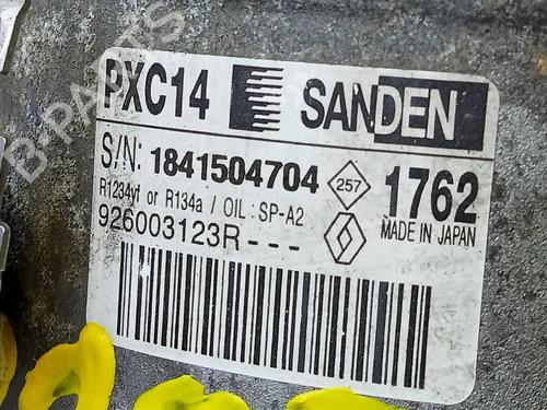 AC compressor RENAULT MEGANE IV Hatchback (B9A/M/N_) 1.5 Blue dCi 115 (B9A6) | BP16675221M34 