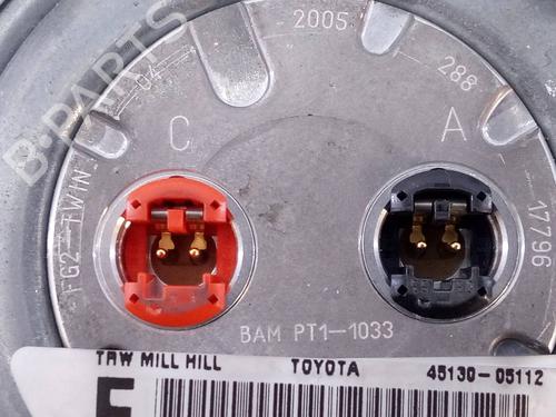 Driver airbag TOYOTA AVENSIS Estate (_T25_) 2.2 D-4D (ADT251_, ADT251R) | BP7074718C9 