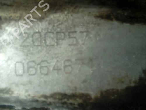 Engine control unit (ECU) PEUGEOT 206 Hatchback (2A/C) 1.4 HDi eco 70 | BP16760730M57 