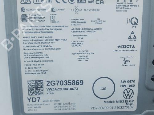 Electronic module VW T-CROSS (C11, D31) | BP32686652M83 - Image 3