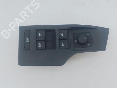 Used Left front window switch Left front window switch SEAT IBIZA V (KJ1, KJG) 1.0 MPi (80 hp) 39747836 39747836