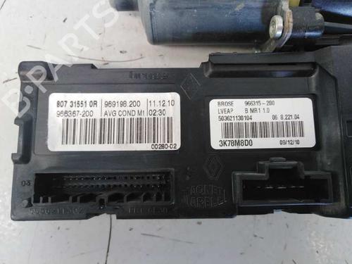 Left front window motor RENAULT MEGANE III Hatchback (BZ0/1_, B3_) 1.5 dCi (BZ09, BZ0D, BZ1W, BZ29, BZ14) | BP5591416E21 