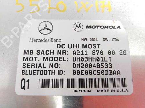 Electronic module MERCEDES-BENZ SLK (R171)  | BP2790597M83 