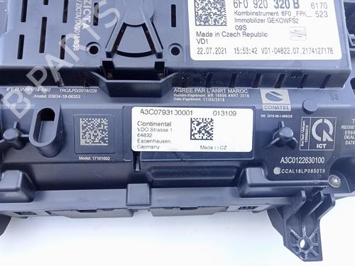 Instrument cluster SEAT IBIZA V (KJ1, KJG) 1.5 TSI | BP13367839C47 