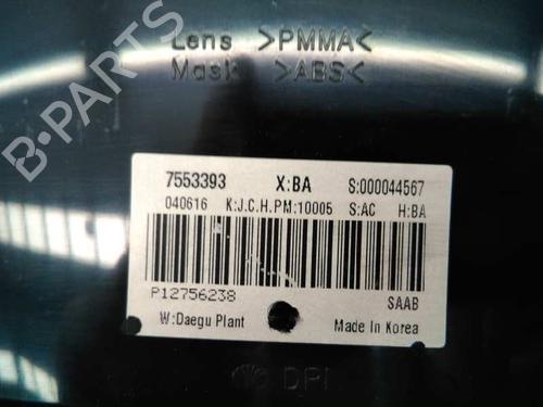 Instrument cluster SAAB 9-3 (YS3F, E79, D79, D75) 1.9 TiD | BP2799450C47 