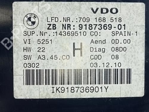 Instrument cluster BMW 3 Touring (E91)  | BP17018492C47 