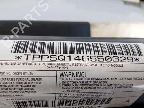 Right curtain airbag JEEP GRAND CHEROKEE III (WH, WK) 3.0 CRD 4x4 | BP2288885C12 