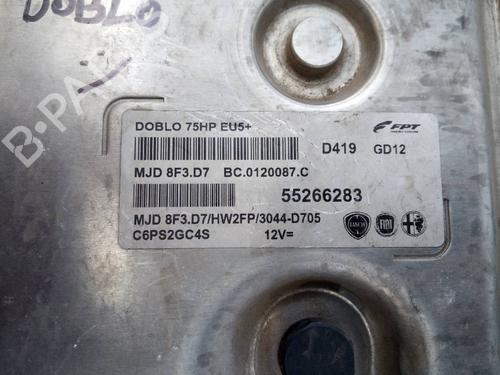 Engine control unit (ECU) FIAT DOBLO Cargo (263_)  | BP20981239M57 
