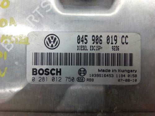 Engine control unit (ECU) SKODA ROOMSTER (5J7) 1.4 TDI | BP2500744M57 