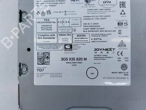 Electronic module VW TIGUAN (AD1, AX1) 2.0 TDI | BP27242016M83 