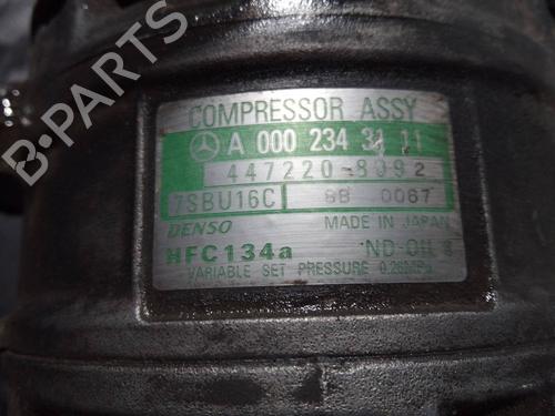 AC compressor MERCEDES-BENZ M-CLASS (W163)  | BP13613477M34 