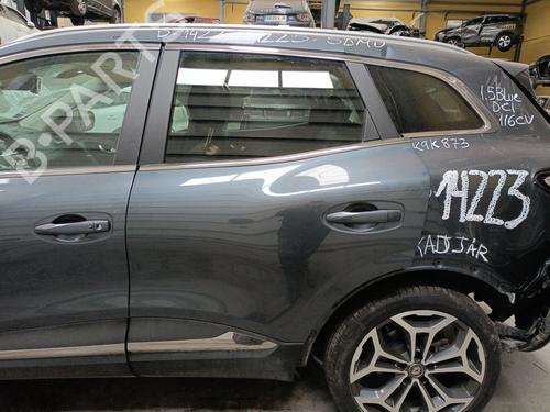 Dør venstre bagtil RENAULT KADJAR (HA_, HL_) 1.5 BLUE dCi 115 (HLA6) (116 hp) 32090419