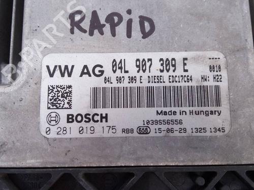 Engine control unit (ECU) SKODA RAPID (NH3, NK3, NK6) 1.6 TDI | BP16083266M57 