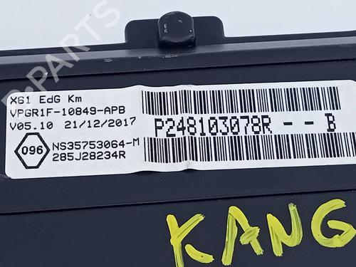 Instrument cluster RENAULT KANGOO / GRAND KANGOO II (KW0/1_) 1.5 dCi 70 (KW0V, KW0A) | BP13463544C47 